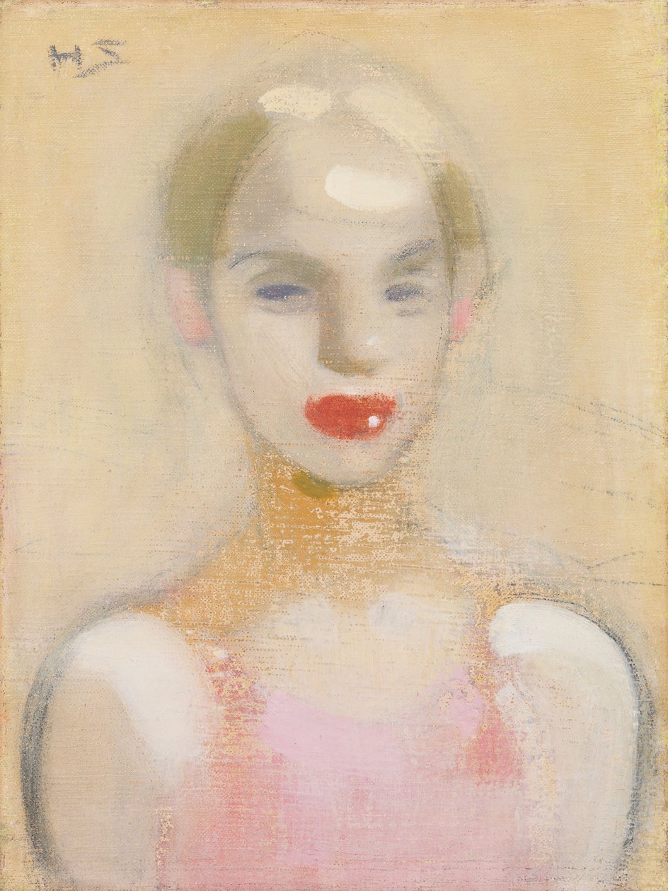 Sirkusjente, 1916. av Helene Schjerfbeck