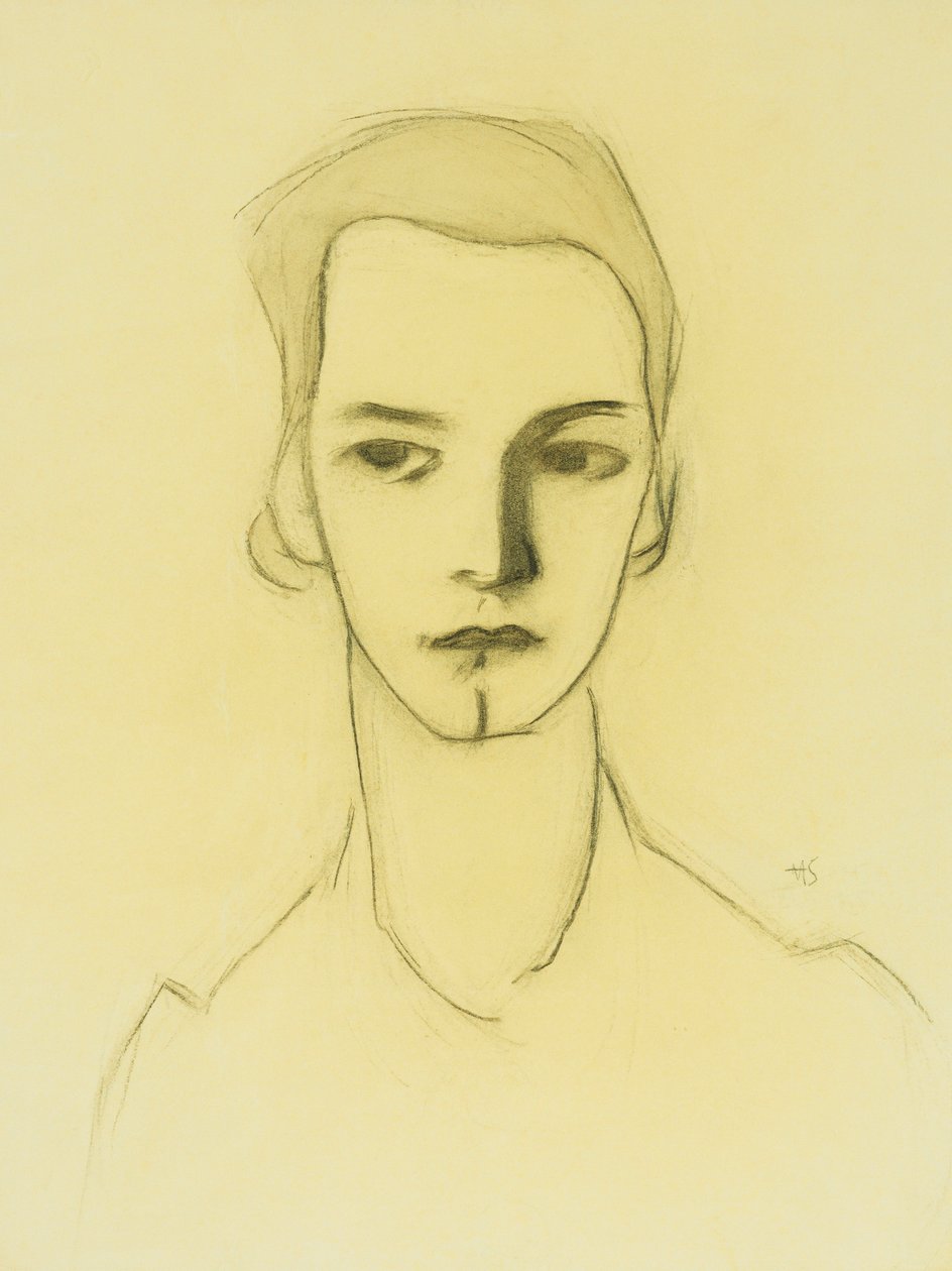 Portrett av en kvinne av Helene Schjerfbeck