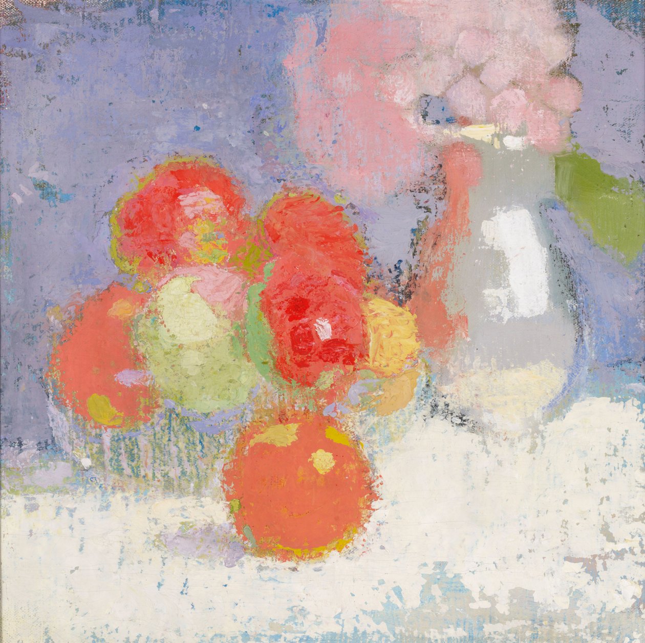 Røde epler, 1915. av Helene Schjerfbeck