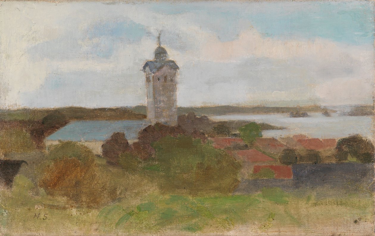 Tammisaari kirke av Helene Schjerfbeck