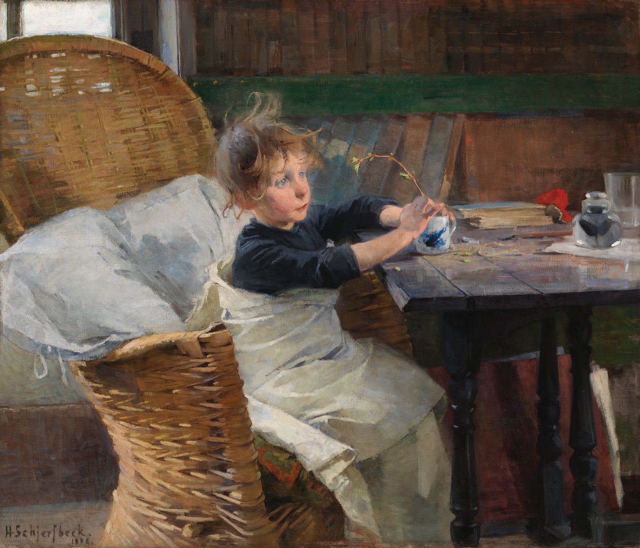 Den rekonvalesente av Helene Schjerfbeck