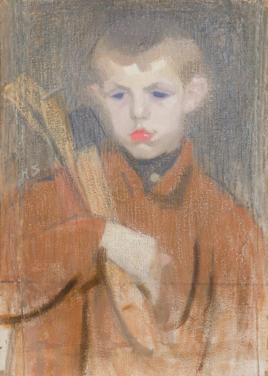 Tømmerhoggeren I av Helene Schjerfbeck