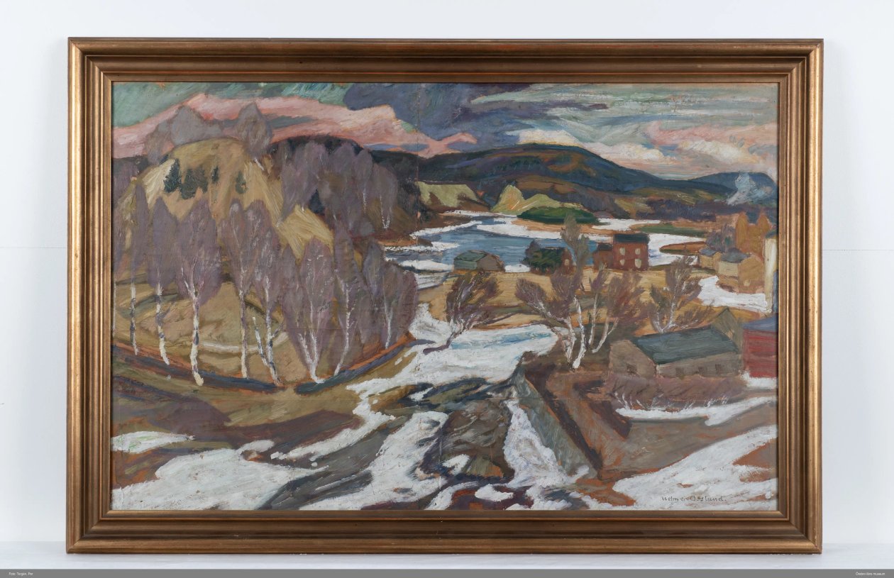 Ångermanelva av Helmer Osslund