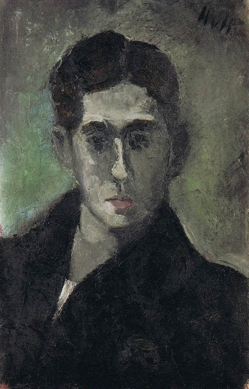 Selvportrett, 1923 av Helmut Kolle