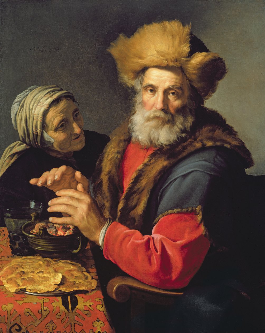 En allegori om vinteren, 1631 av Hendrick Bloemaert