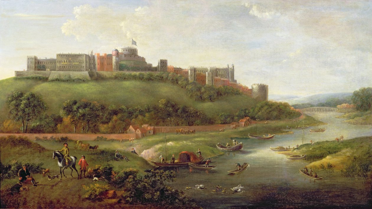 Windsor slott av Hendrick Danckerts