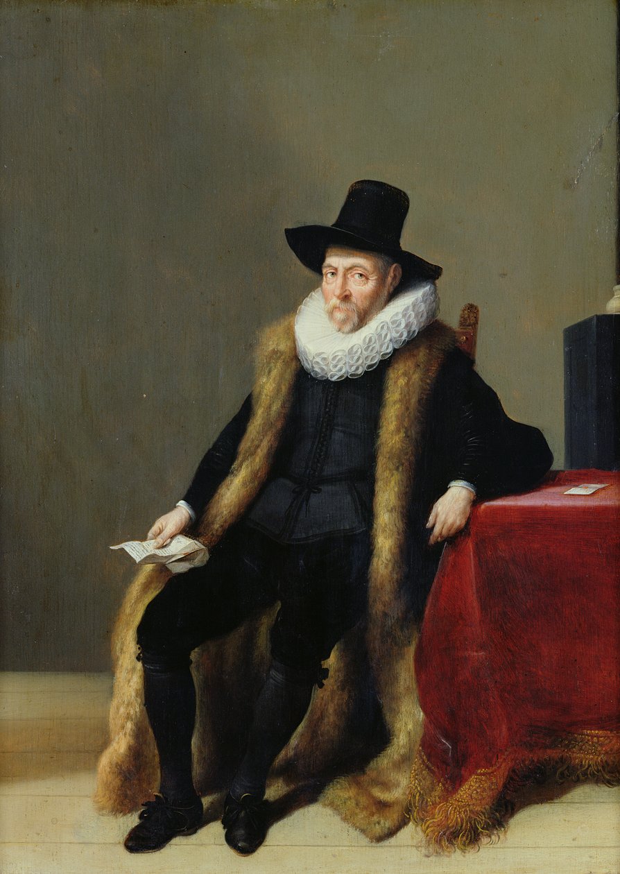 Portrett av en mann av Hendrick Gerritsz Pot