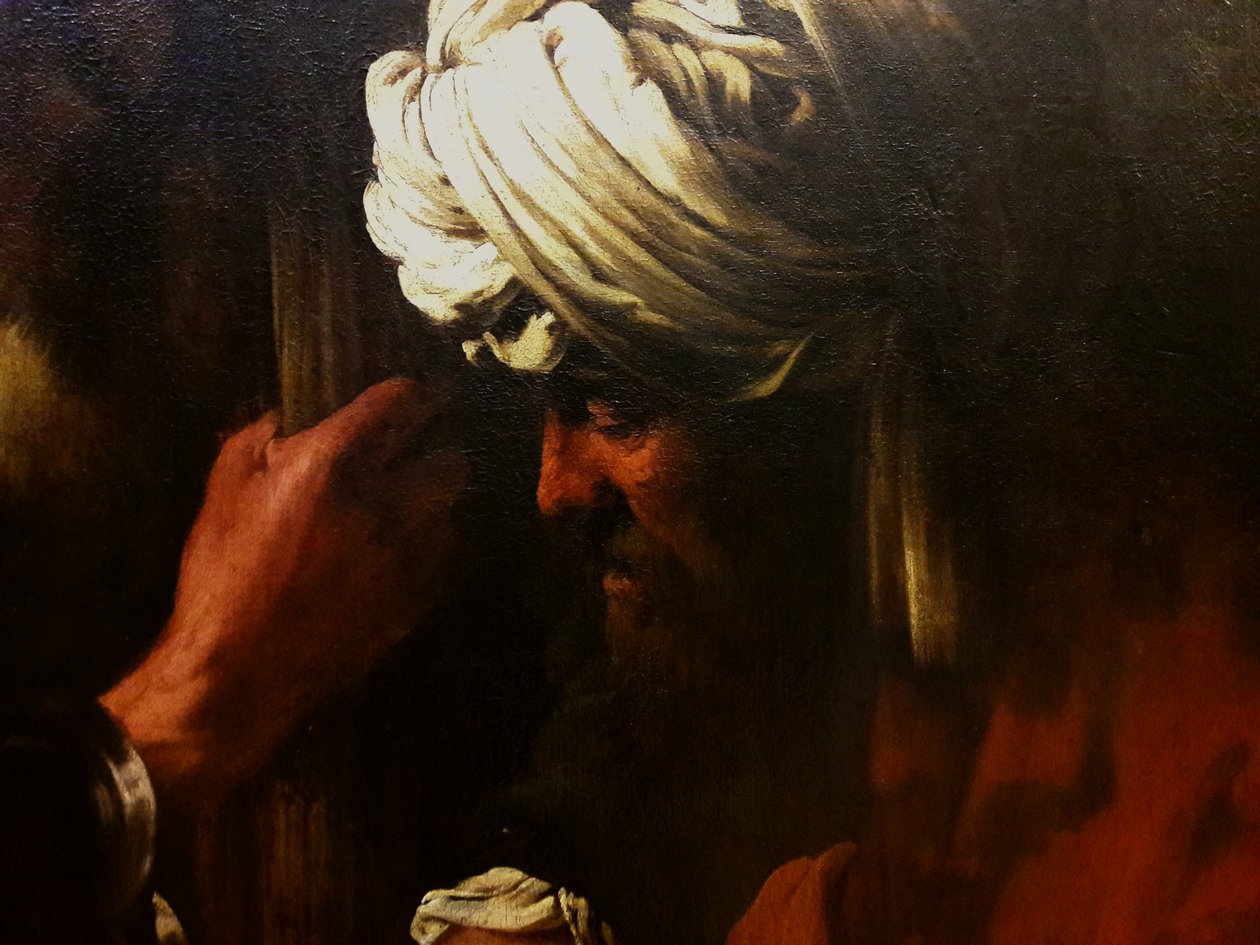 Pilatus vasker hendene av Hendrick ter Brugghen
