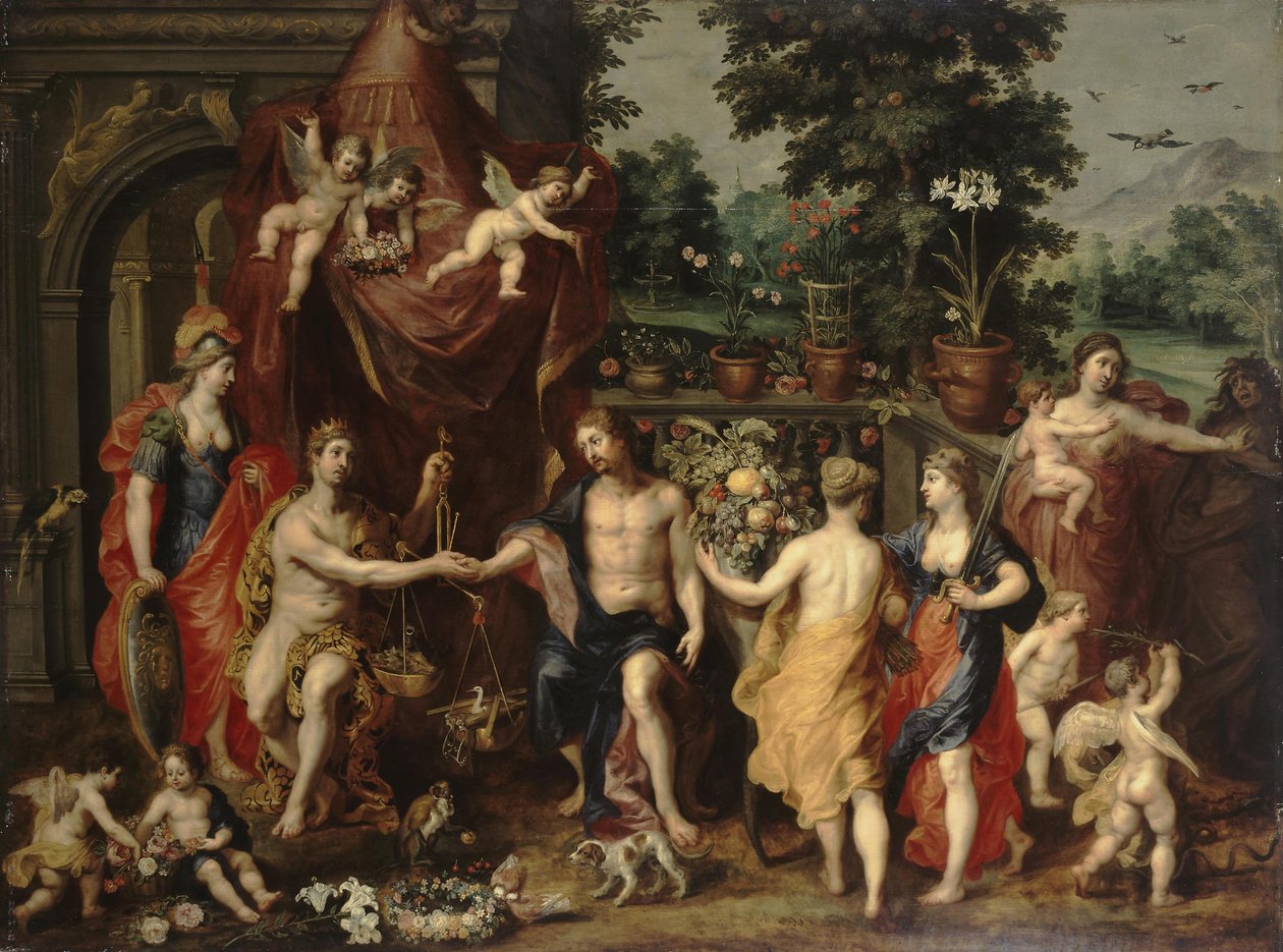Allegori om det dydige liv av Hendrick van Balen