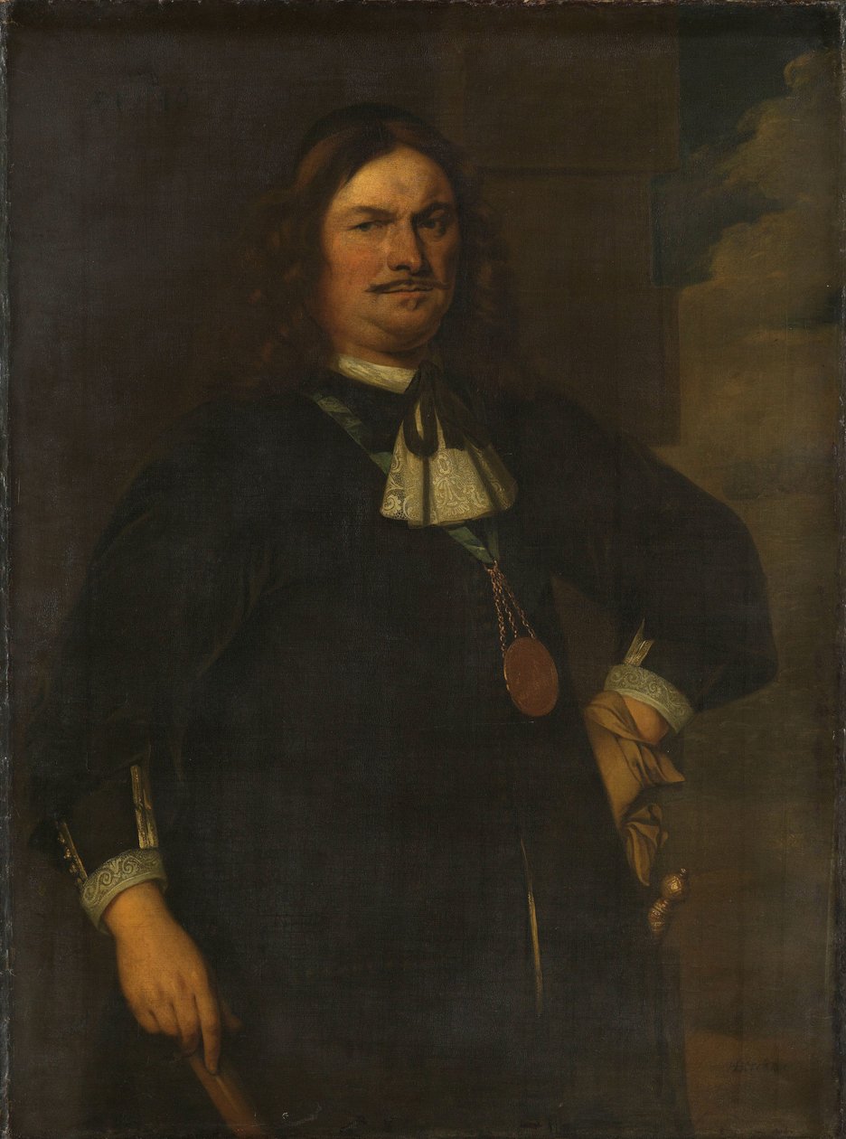 Adriaen Banckert (ca 1620–1684), viseadmiral av Zeeland av Hendrick Berckman