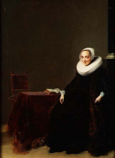 Portrett av en kvinne av Hendrick Gerritsz Pot