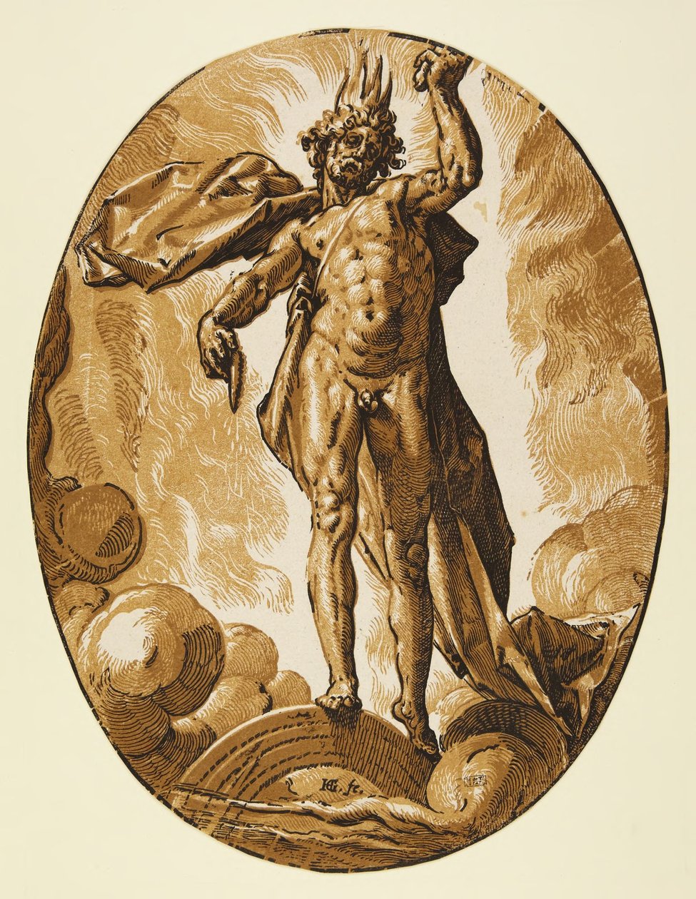 Eter av Hendrick Goltzius