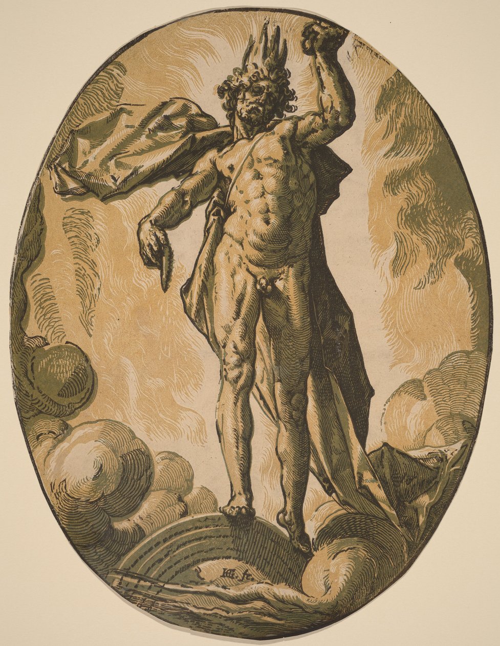 Eter av Hendrick Goltzius