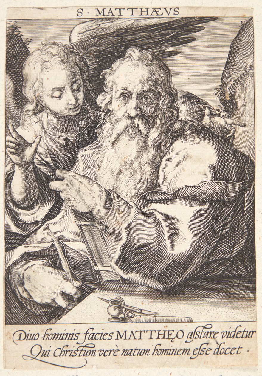 Apostelen Paulus av Hendrick Goltzius