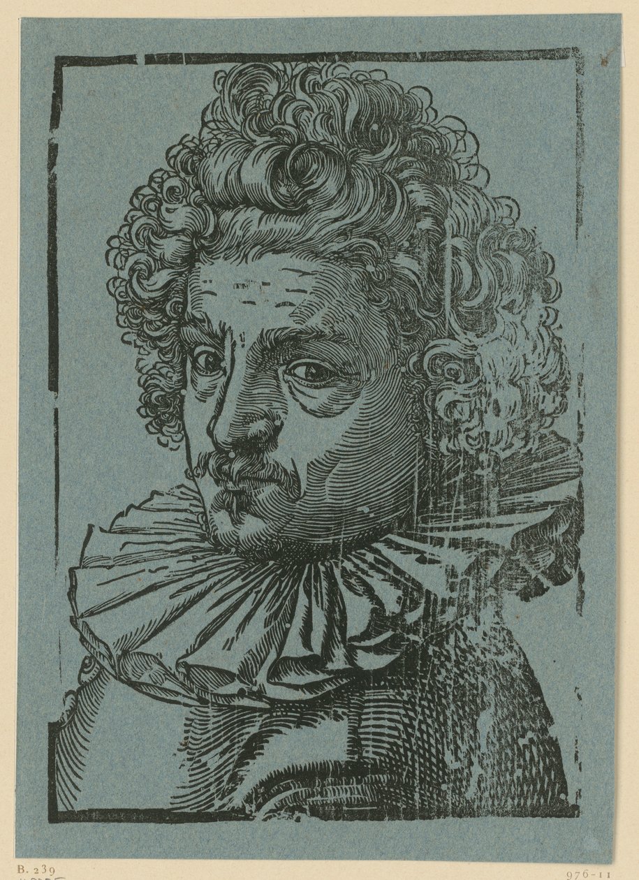 Portrett av Gillis van Breen av Hendrick Goltzius