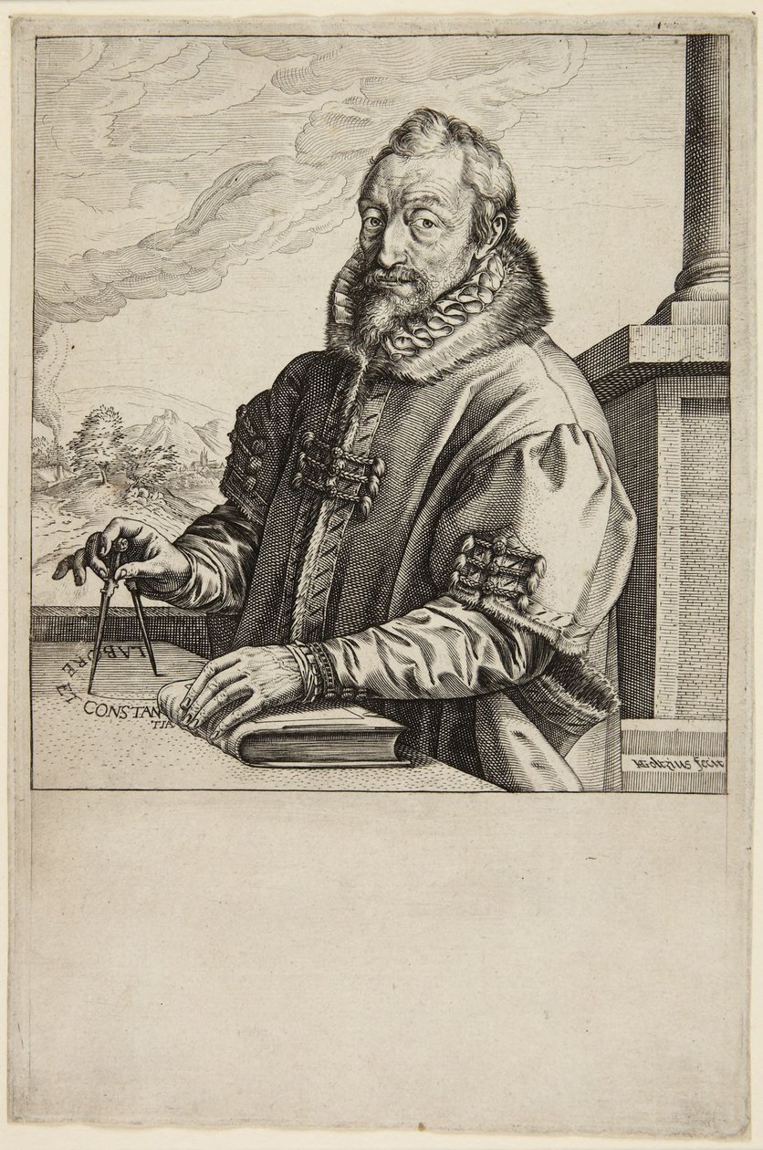 Christopher Plantin av Hendrick Goltzius