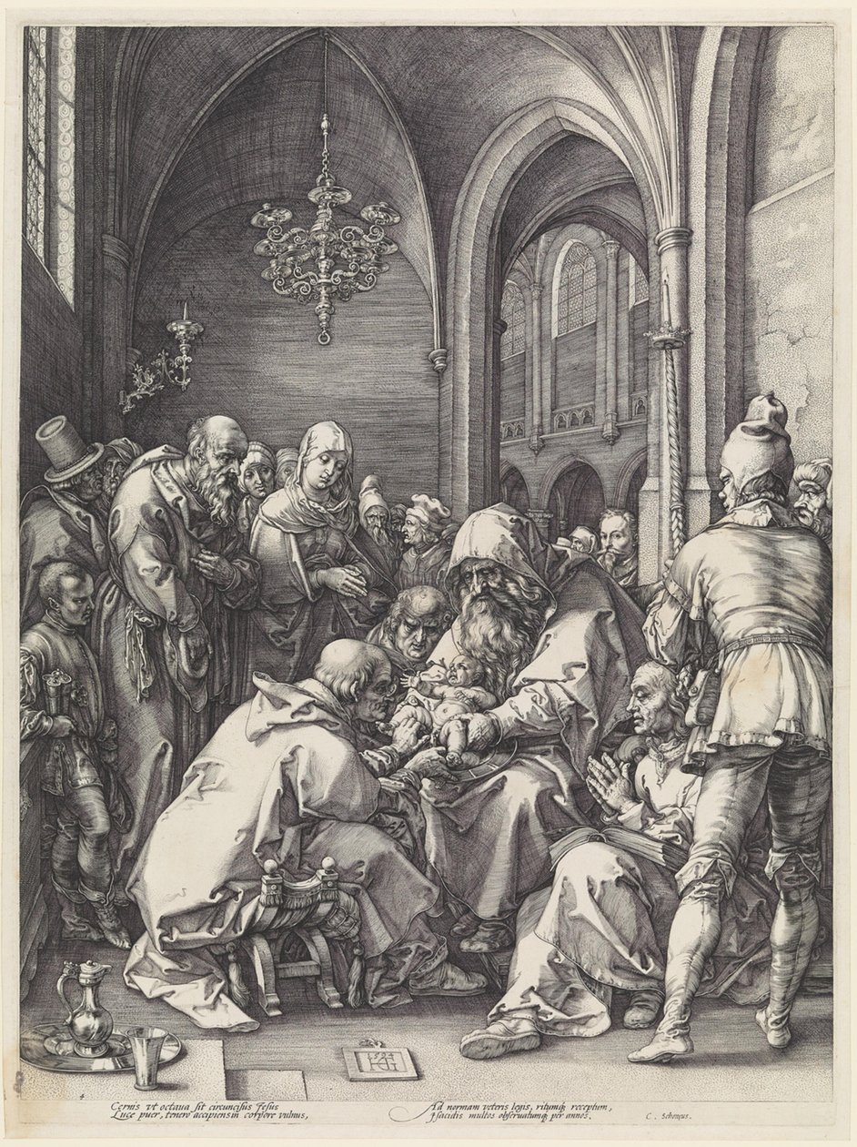 Omskjærelsen av Hendrick Goltzius
