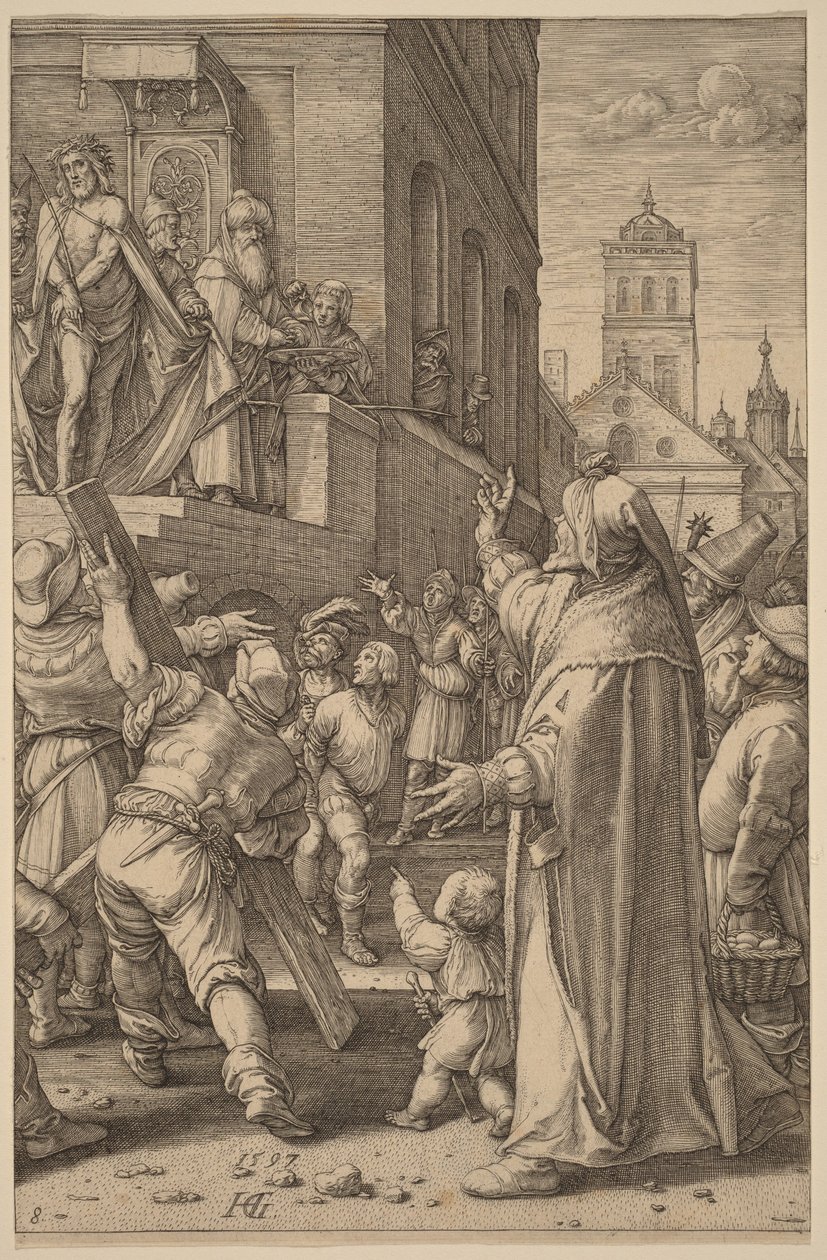 Ecce Homo av Hendrick Goltzius