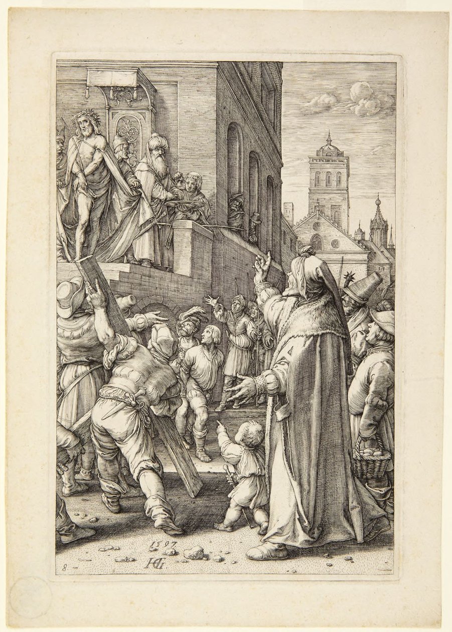Ecce Homo av Hendrick Goltzius