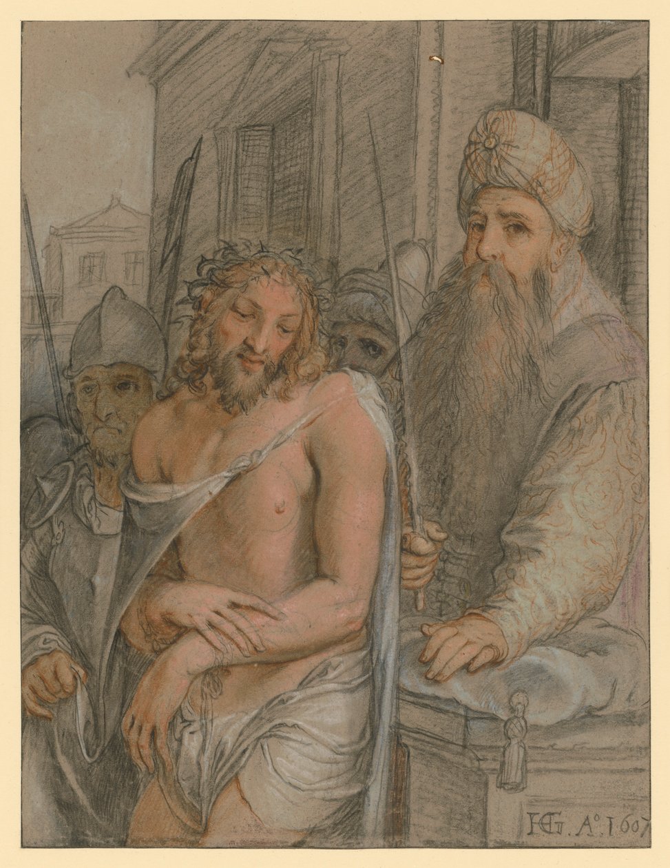 Ecce homo av Hendrick Goltzius