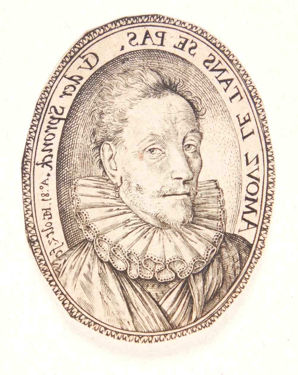 Gheraert van der Spronck av Hendrick Goltzius