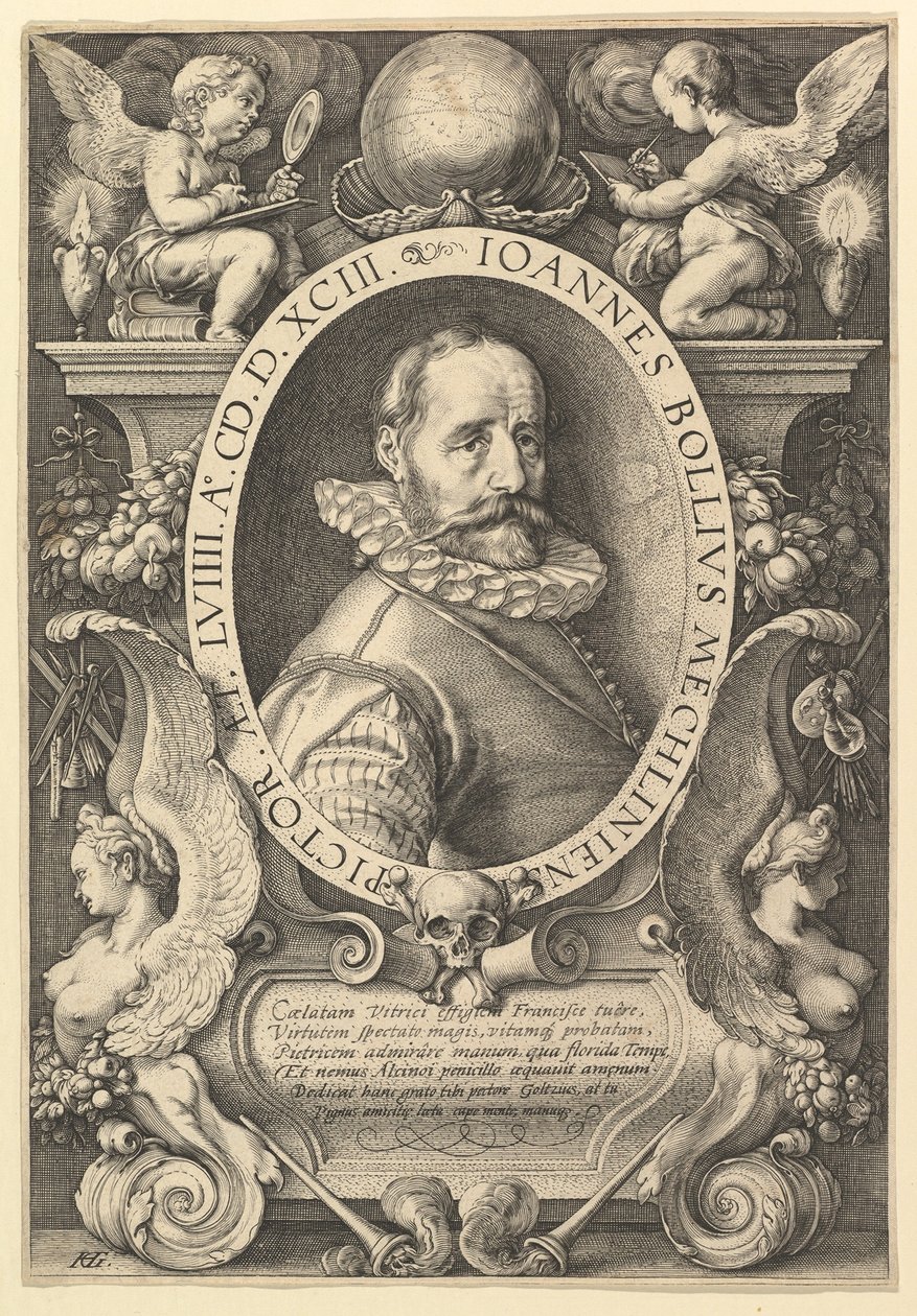 Hans Bol av Hendrick Goltzius