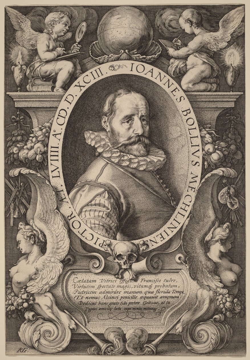 Hans Bol av Hendrick Goltzius