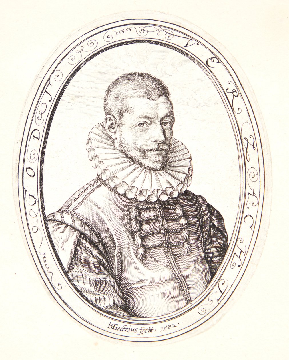 Hans Felbier av Hendrick Goltzius