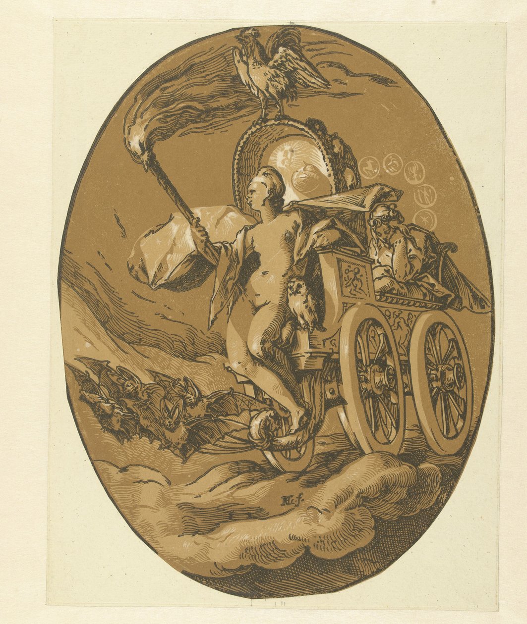 nox Gods and Goddesses (serietittel) av Hendrick Goltzius