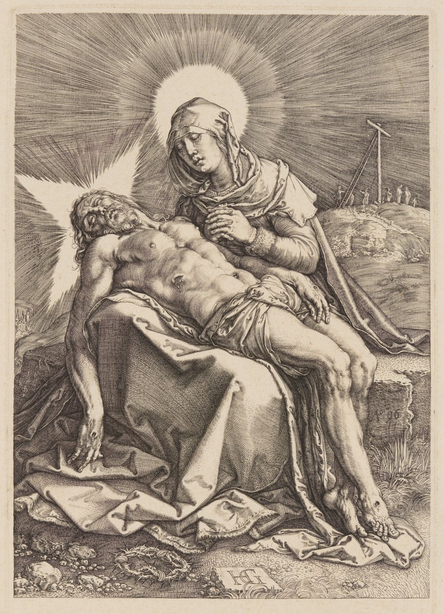 Medfølelse av Hendrick Goltzius