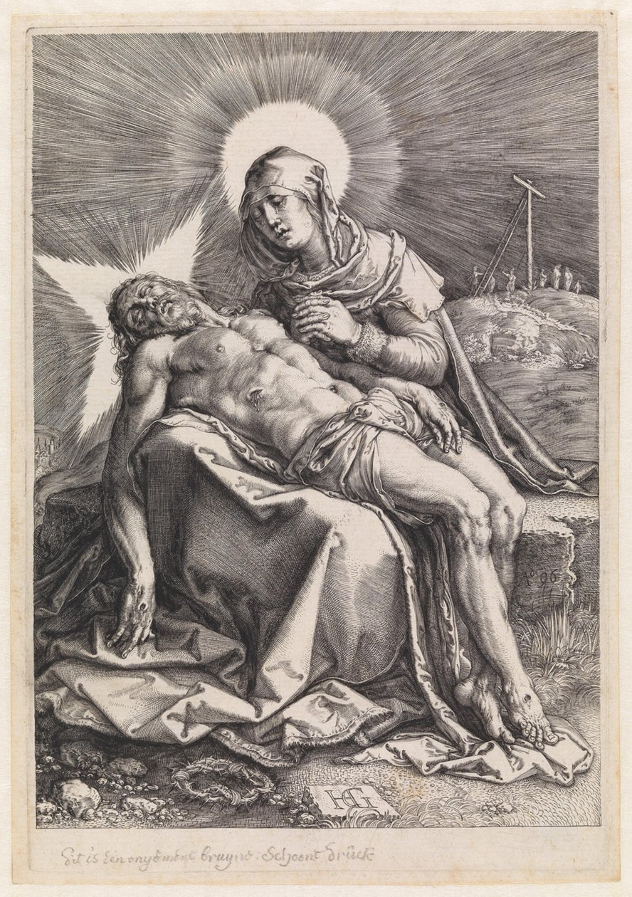 Piëta av Hendrick Goltzius