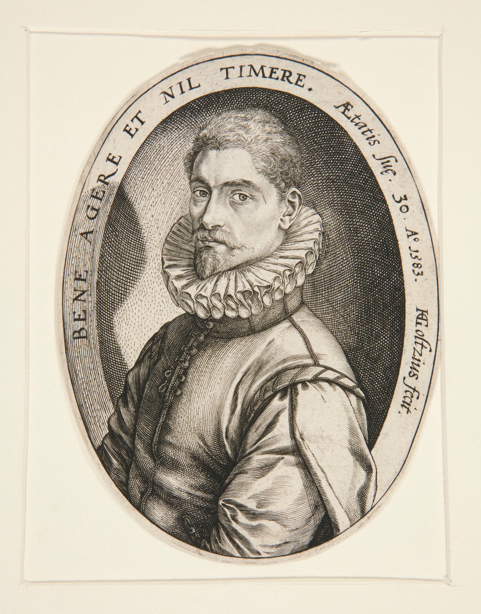 Portrett av Hieronymous skolegutter av Hendrick Goltzius