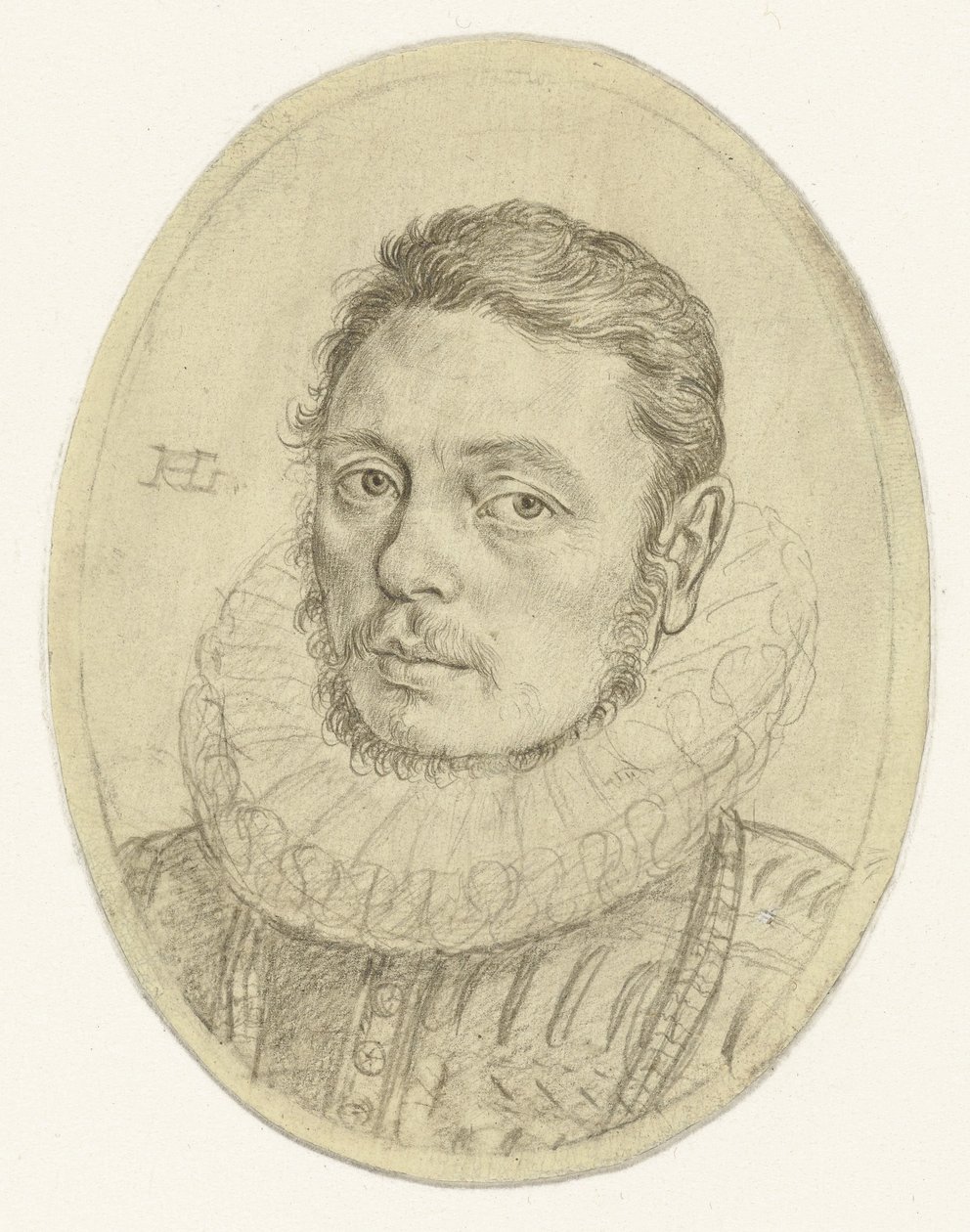 Portrett av Pieter Dircksz. Hasselaer () av Hendrick Goltzius