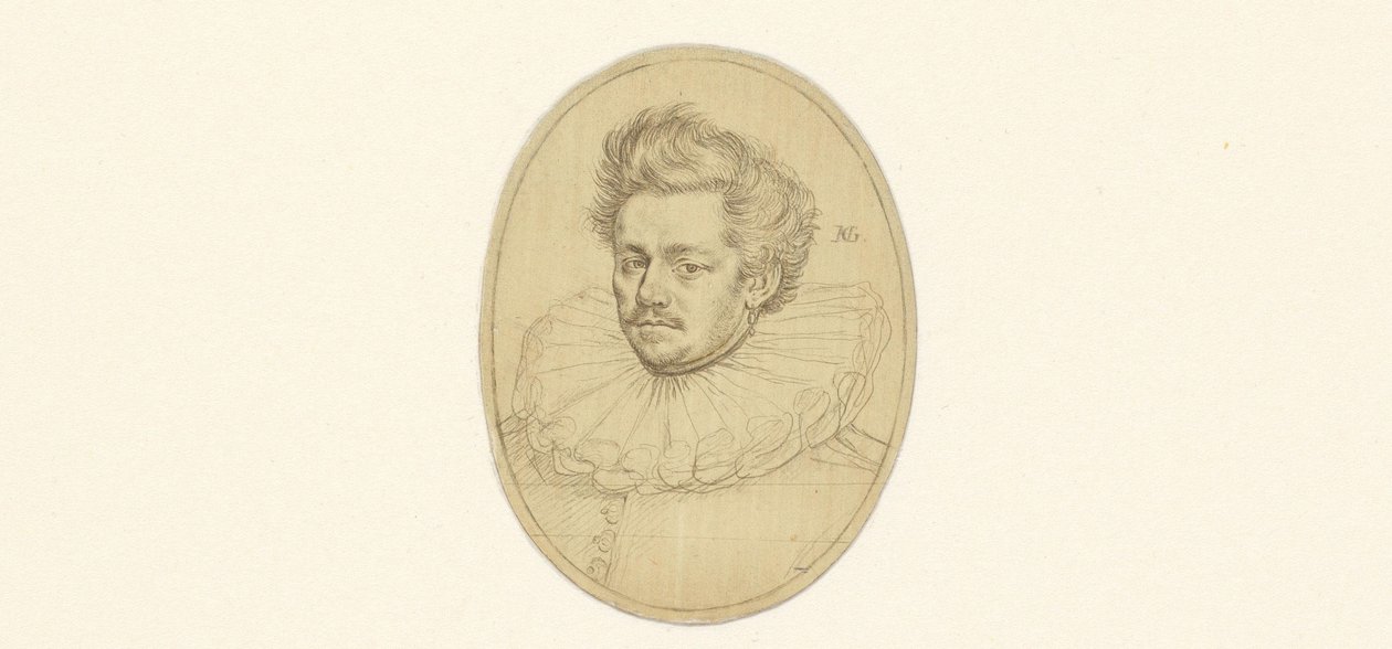 Portrett av Stanislas Sobocki av Hendrick Goltzius