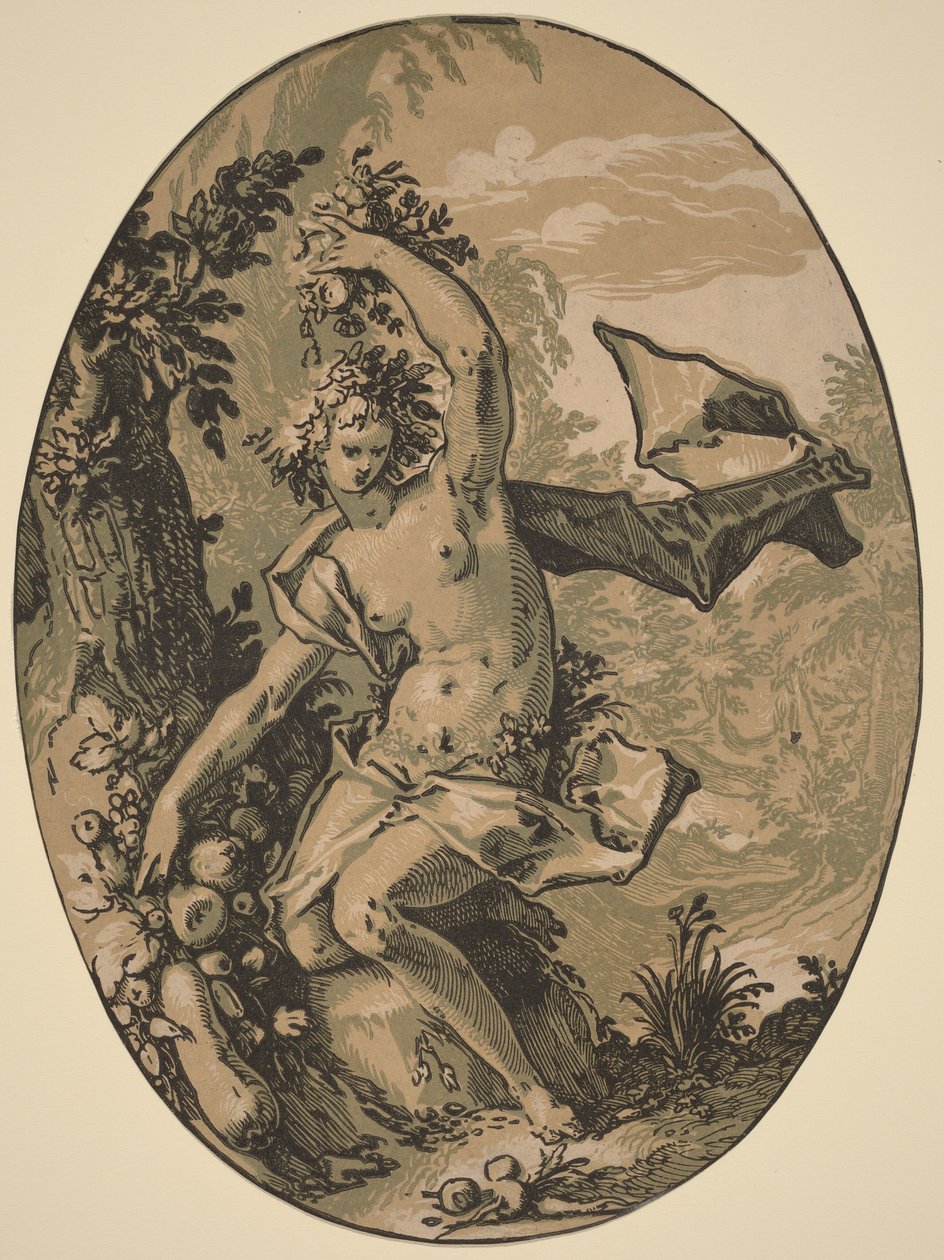 Proserpina av Hendrick Goltzius
