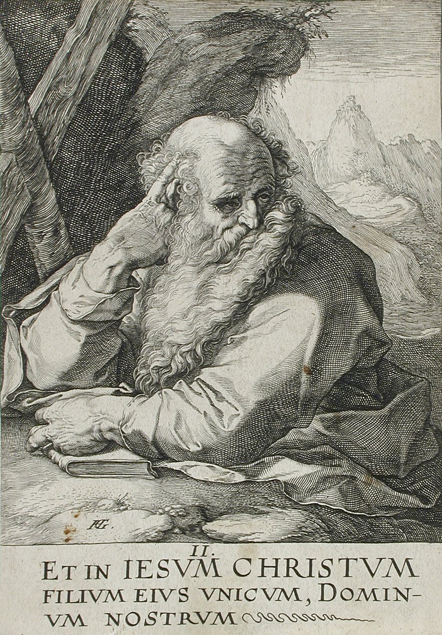 Sankt Andreas av Hendrick Goltzius