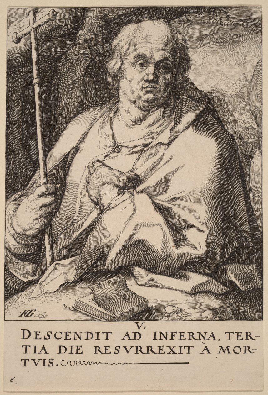 Sankt Filip av Hendrick Goltzius