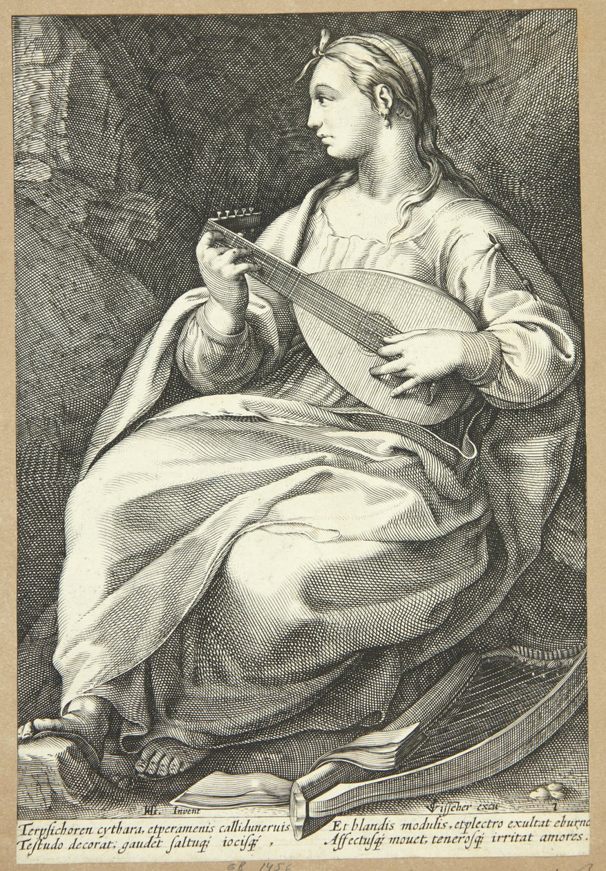 Terpsichore av Hendrick Goltzius