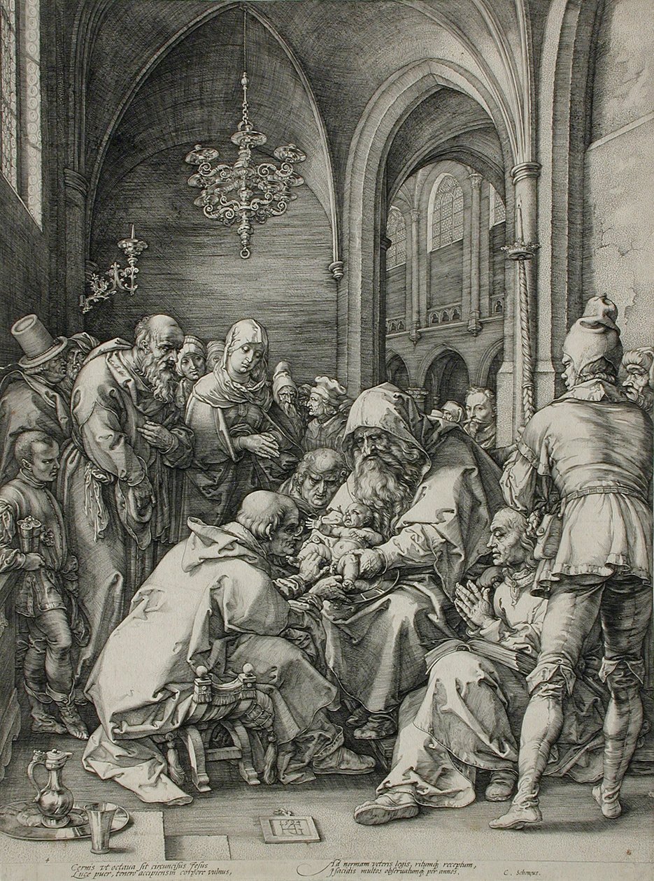 Omskjærelsen av Hendrick Goltzius