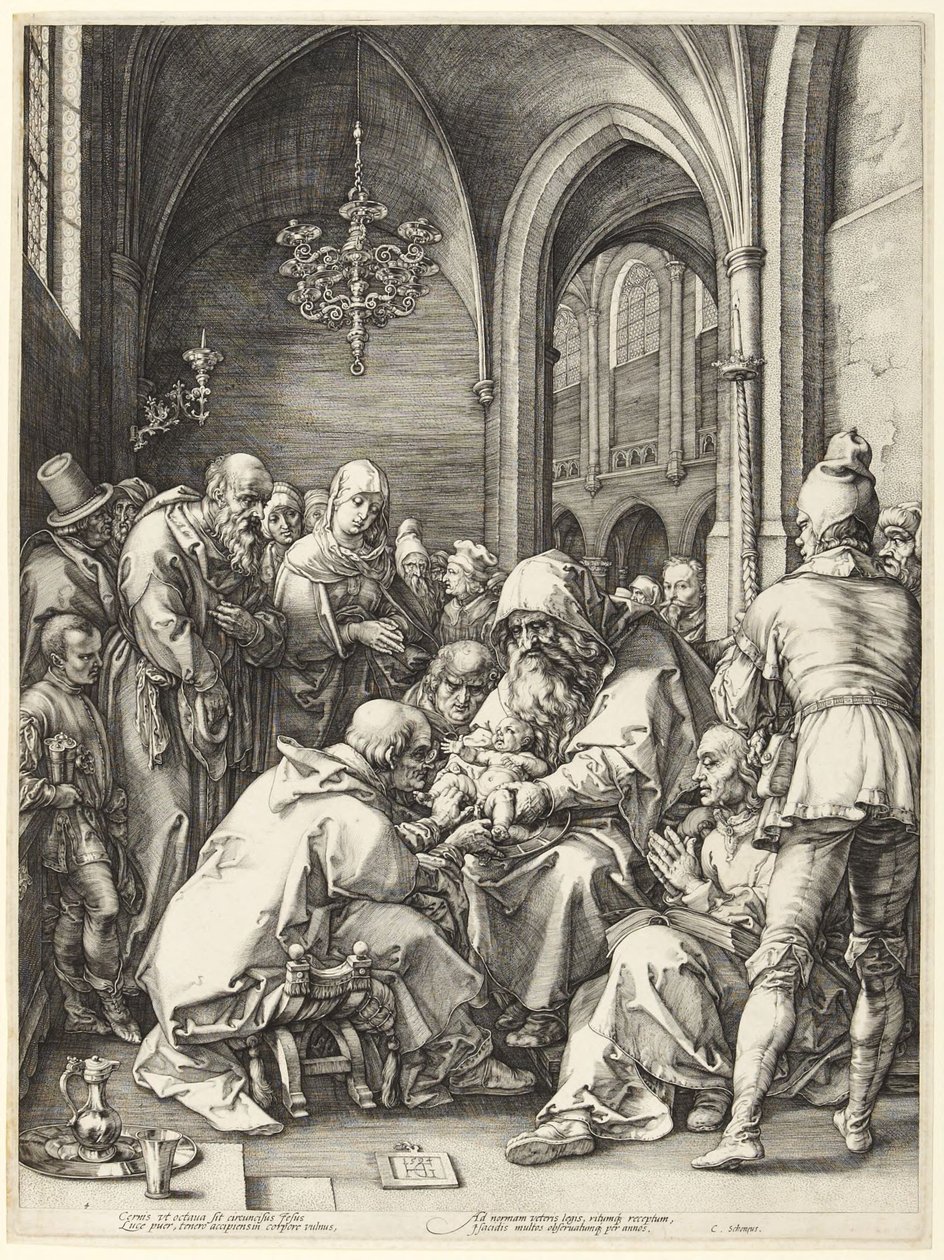 Omskjærelsen av Hendrick Goltzius