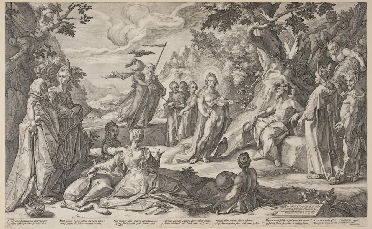 Midas-dommen av Hendrick Goltzius