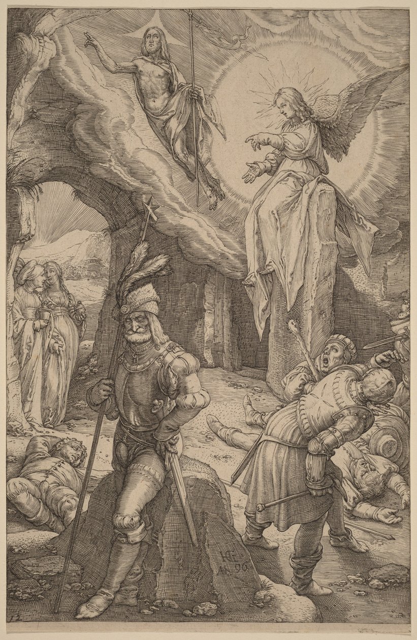 Oppstandelsen av Hendrick Goltzius