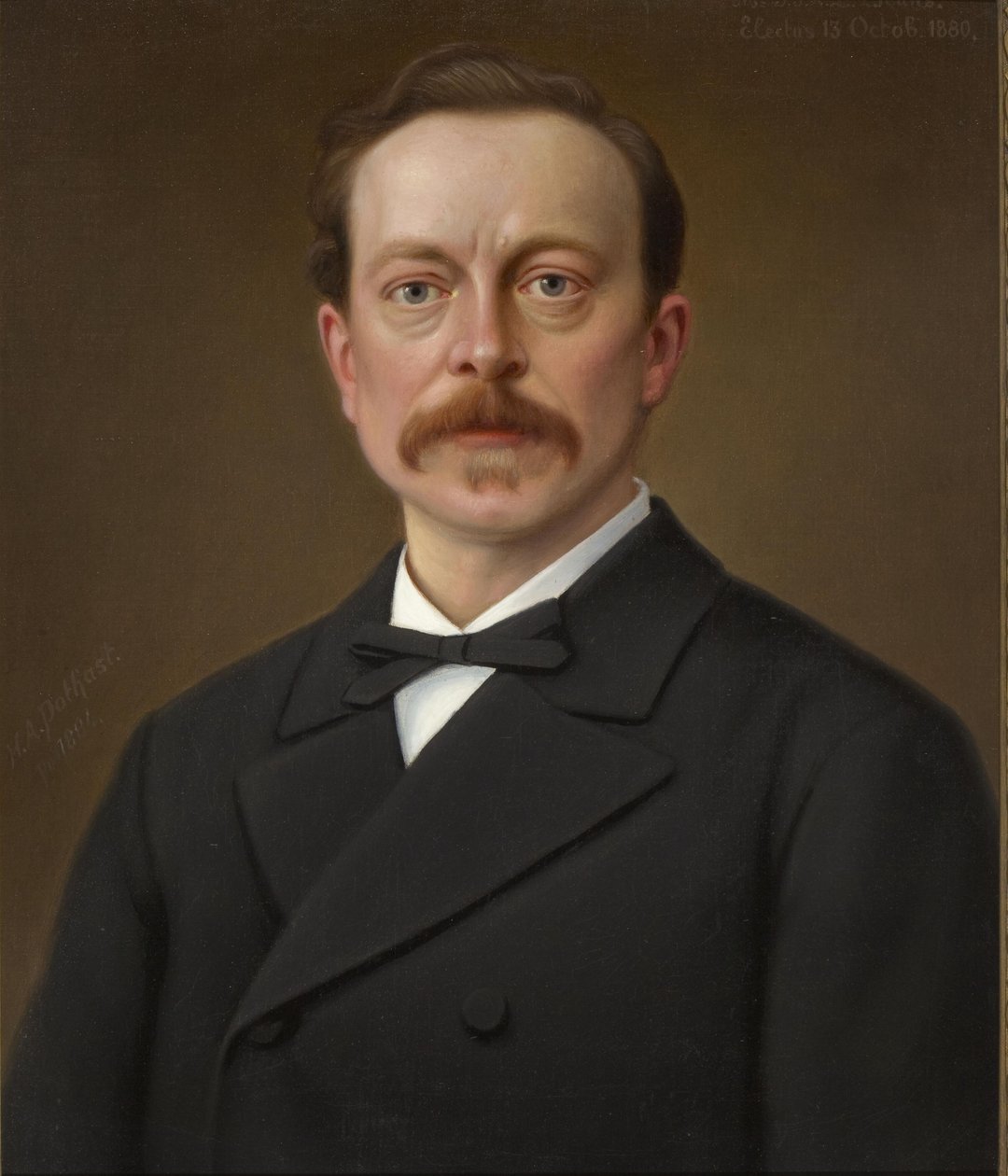 Portrett av Johannes Josephus Antonius Ludovicus Beuns (....- 1912). av Hendrik Antoon Pothast