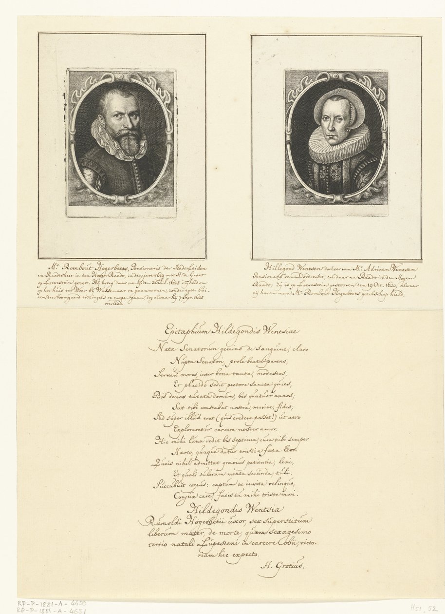 Portrett av Hillegonda Wentzen av Hendrik Bary
