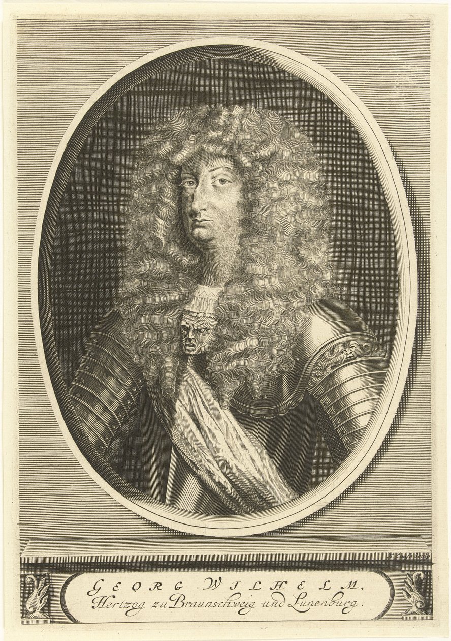 Portrett av George William, hertugen av Brunswick-Lüneburg av Hendrik Causé