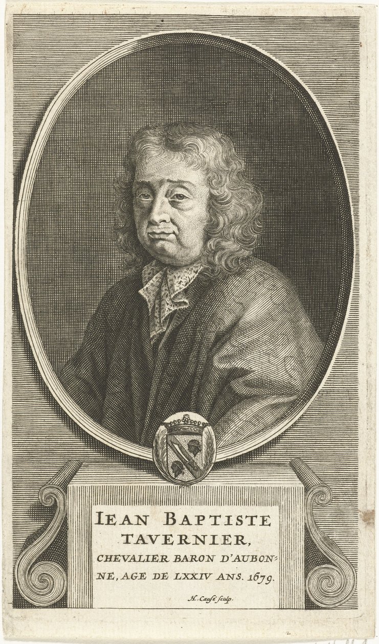 Portrett av Jean-Baptiste Tavernier av Hendrik Causé