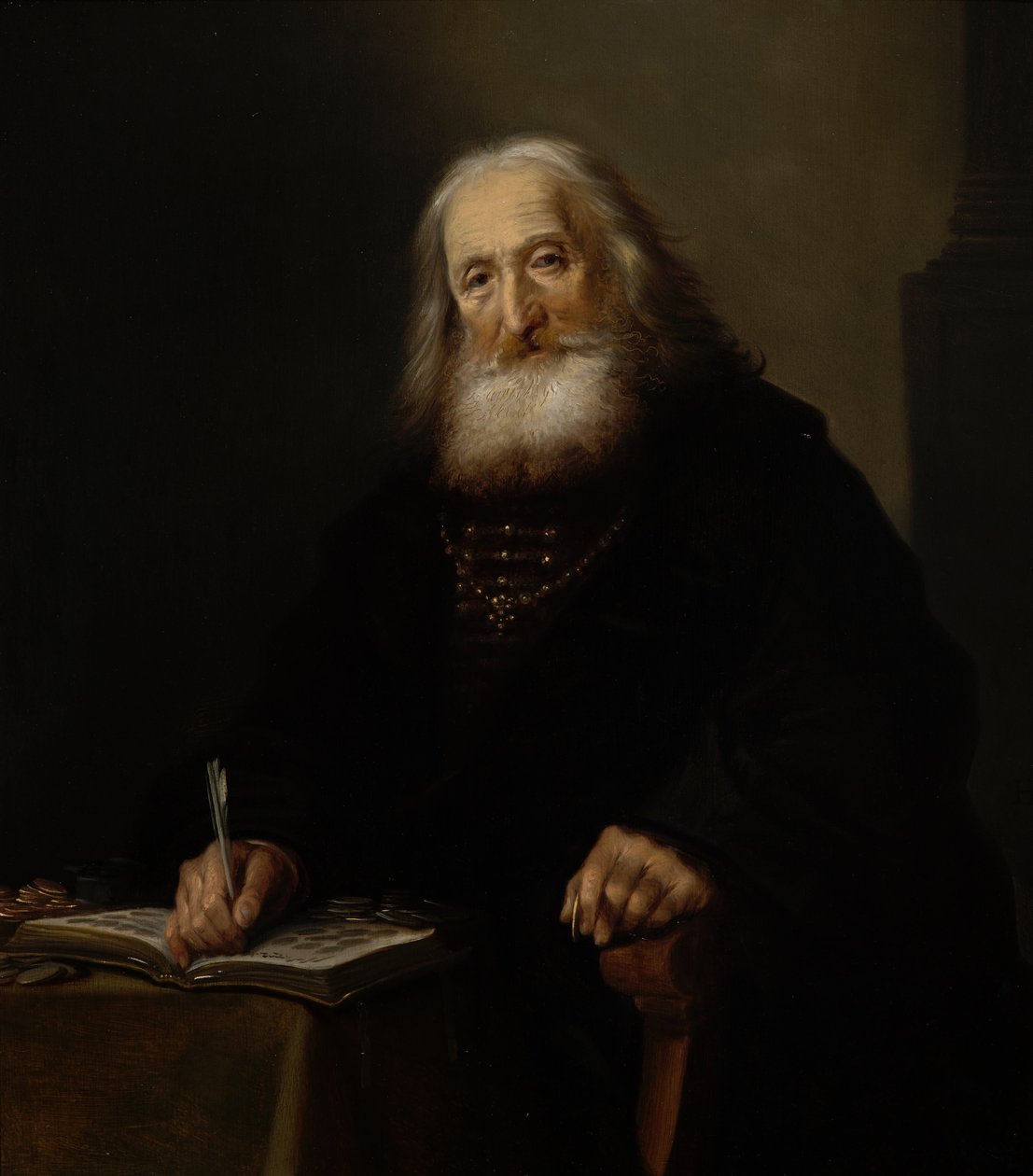 Myntsamleren av Hendrik Gerritsz. Pot