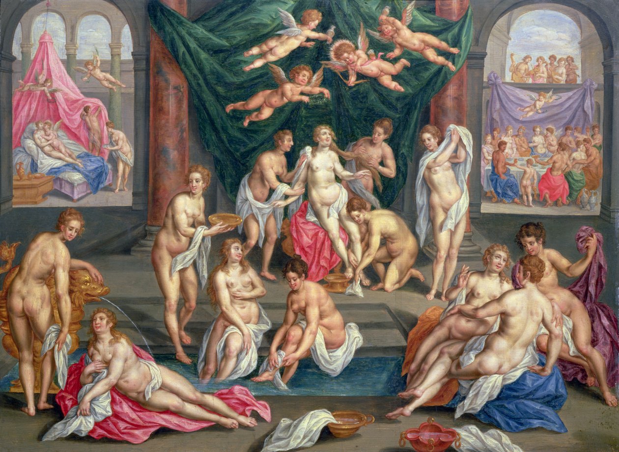 Historien om Amor og Psyke av Hendrick de Clerck