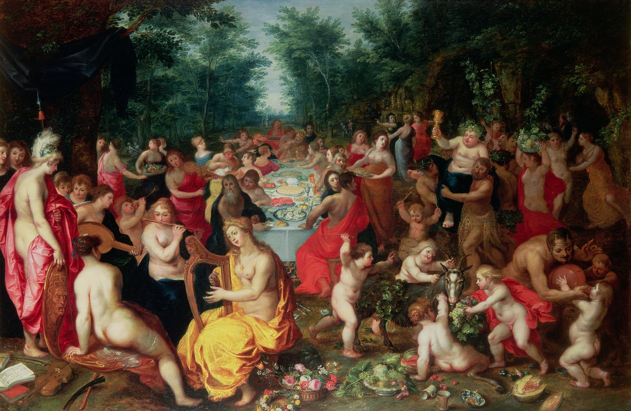 gudenes fest av Hendrik van the Elder Balen