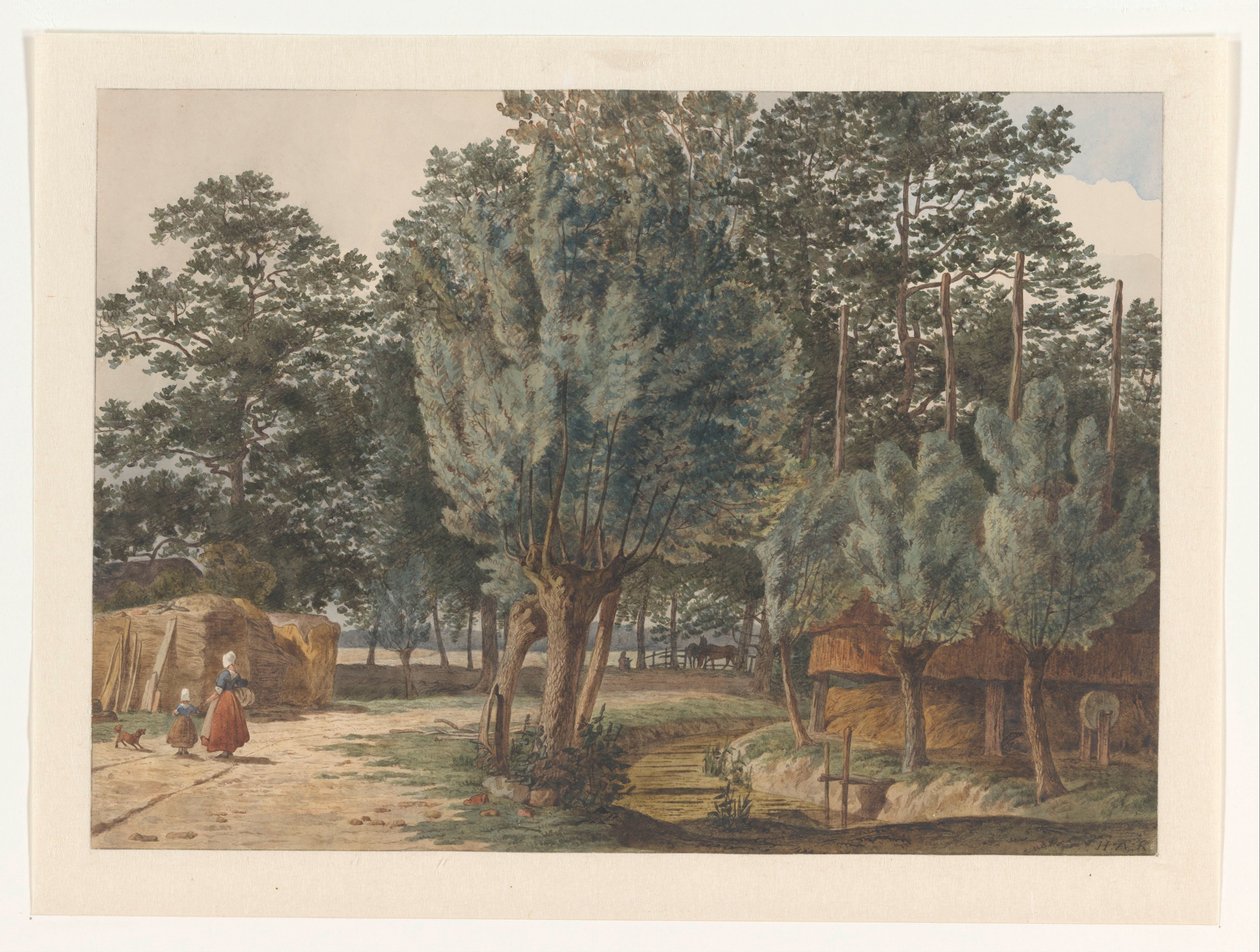 På eiendommen Houdringe ved De Bilt av Hendrik Abraham Klinkhamer